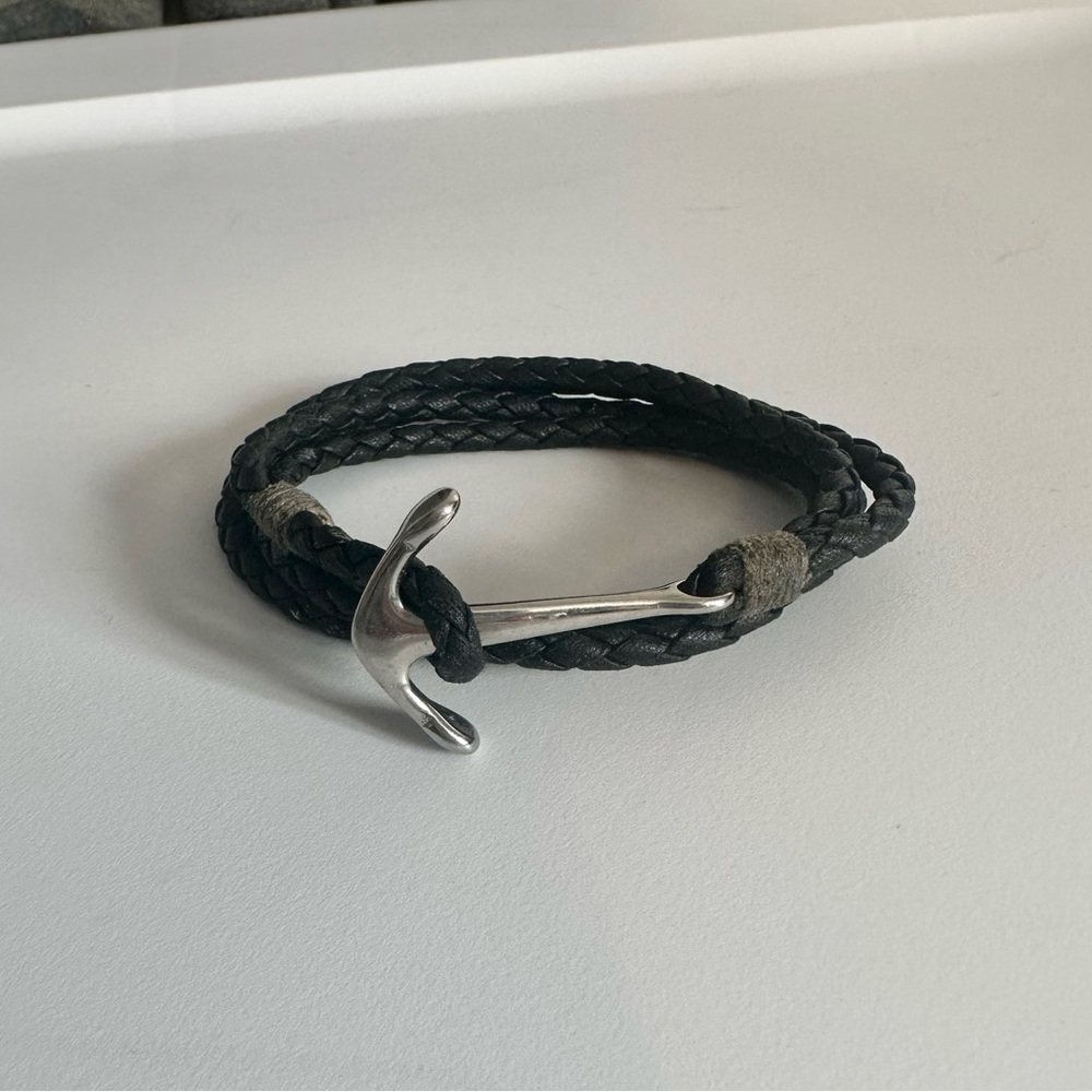 Anchor wrap bracelet
